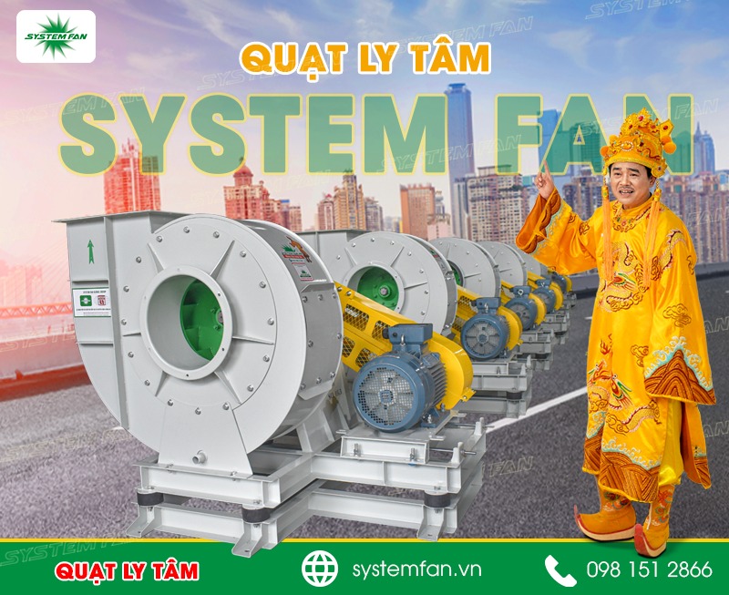 Lô quạt ly tâm System Fan