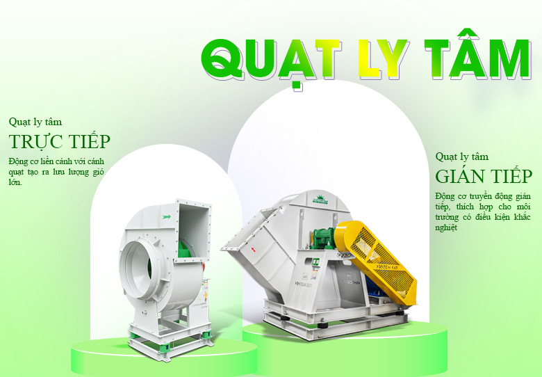 Quạt ly tâm sài gòn