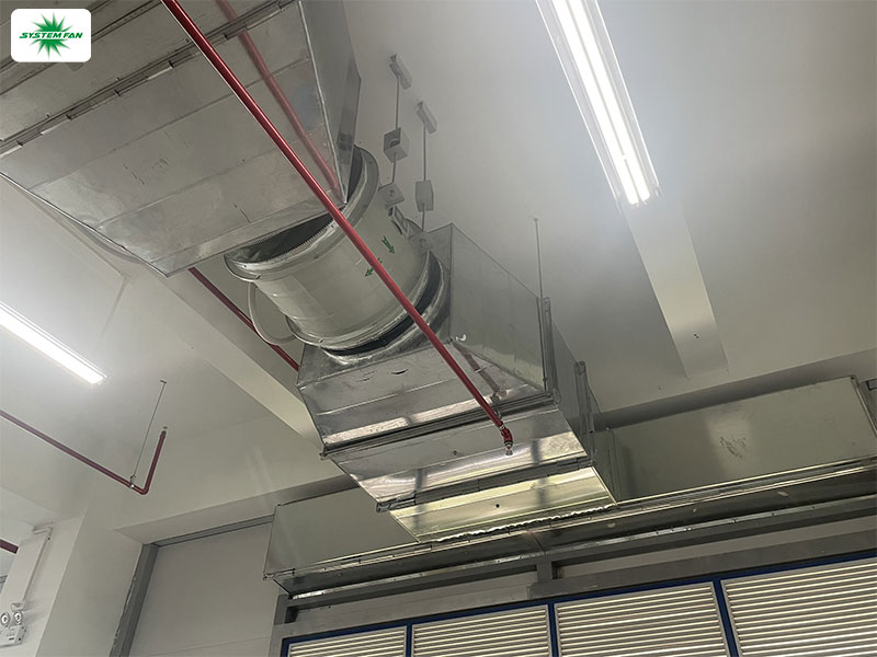 quạt hướng trục nối ống 3