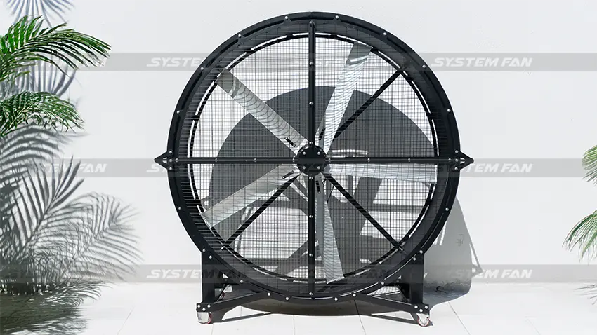 Quạt sàn làm mát công nghiệp Quạt sàn công nghiệp System Fan