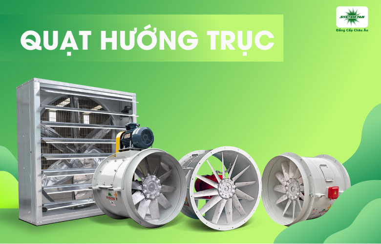 Quạt hướng trục thổi khí