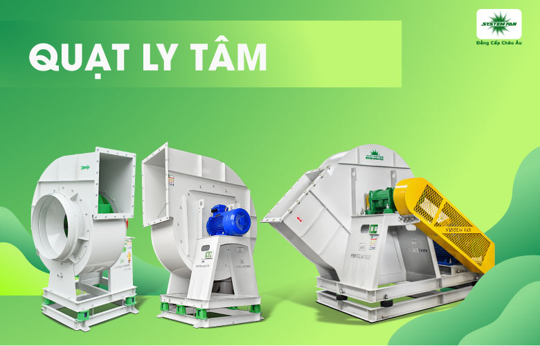 Quạt ly tâm thổi khí