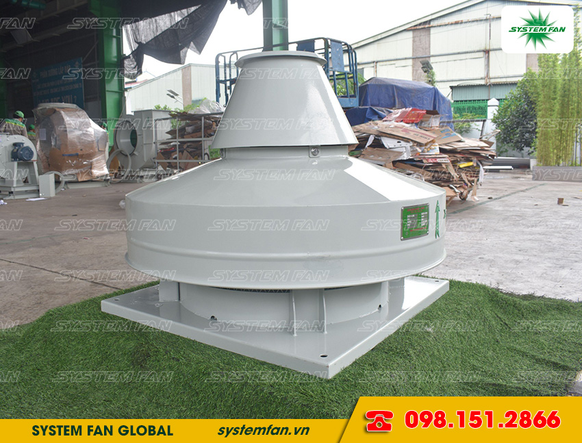 Quạt hút mái cánh ly tâm