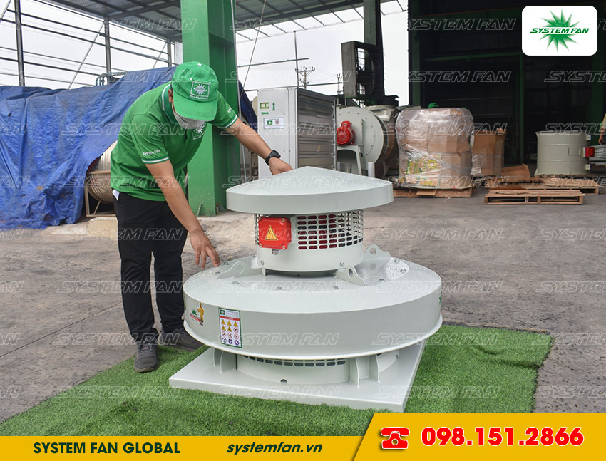 Quạt hút mái hai cấp tốc độ
SADC-LMNo