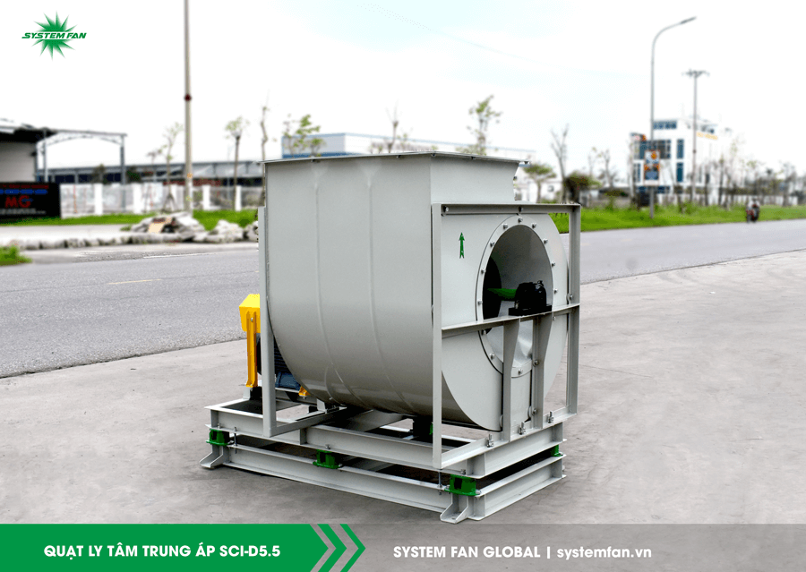 Quạt ly tâm trung áp SCI-D5.5