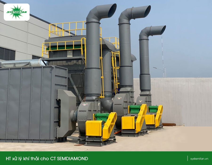 Hệ thống xử lý khí thải Semdiamond