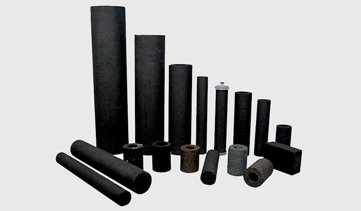 Than hoạt tính dạng ống Than hoạt tính dạng ống