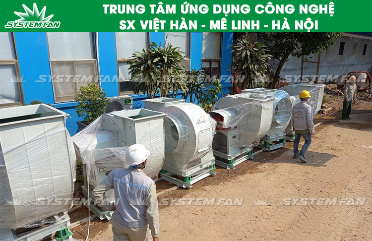 Cung cấp quạt ly tâm Hà Nội
