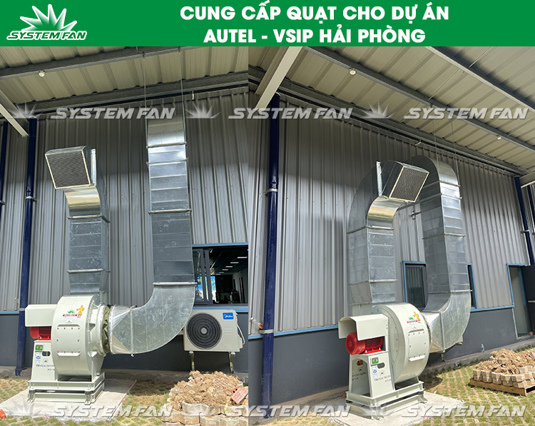 Cung cấp quạt công nghiệp Hải Phòng 1