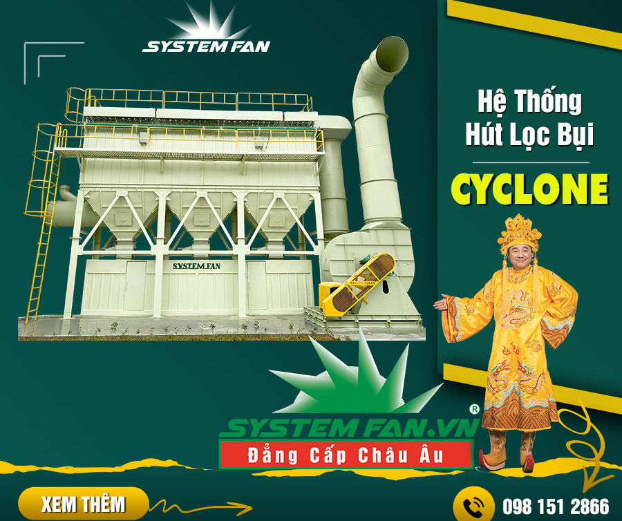 Hệ thống hút bụi sơn System Fan Hệ thống hút bụi tại System Fan