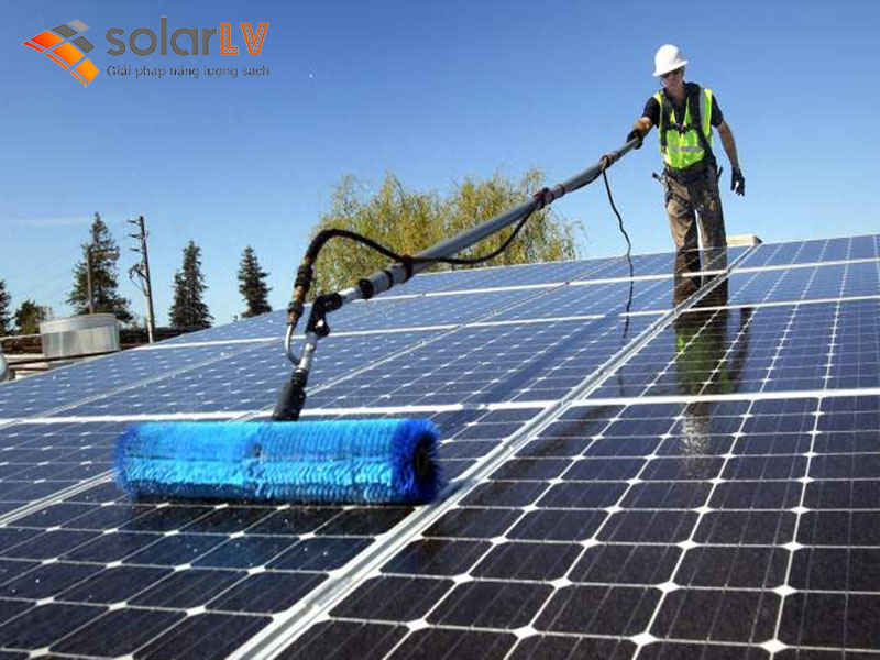 Bảo dưỡng hệ thống pin mặt trời