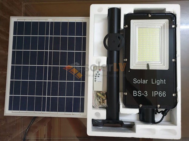 Đèn đường led 50W năng lượng mặt trời DDLV-BS3