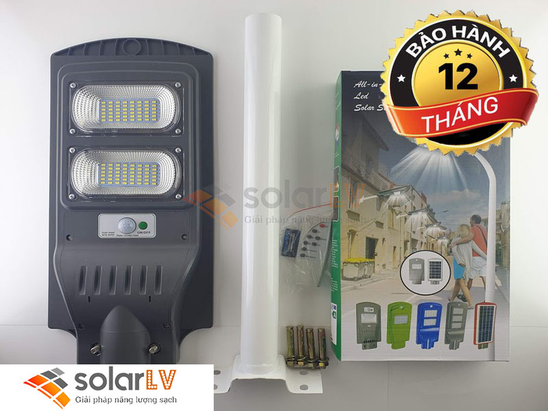 Đèn đường led 60W năng lượng mặt trời DD60WNLMT-1