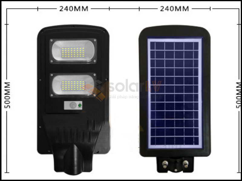 Đèn đường led 60W năng lượng mặt trời DD60WNLMT-1