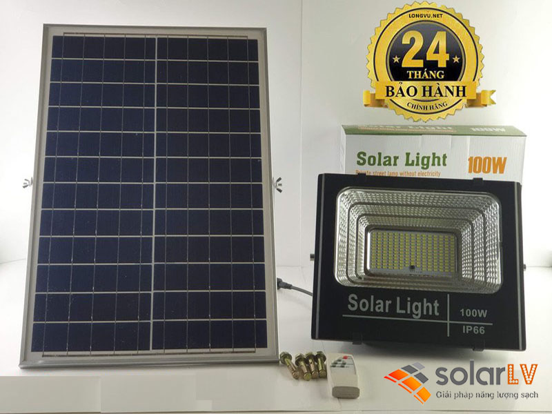 Đèn pha năng lượng mặt trời Solar Light 100W -1