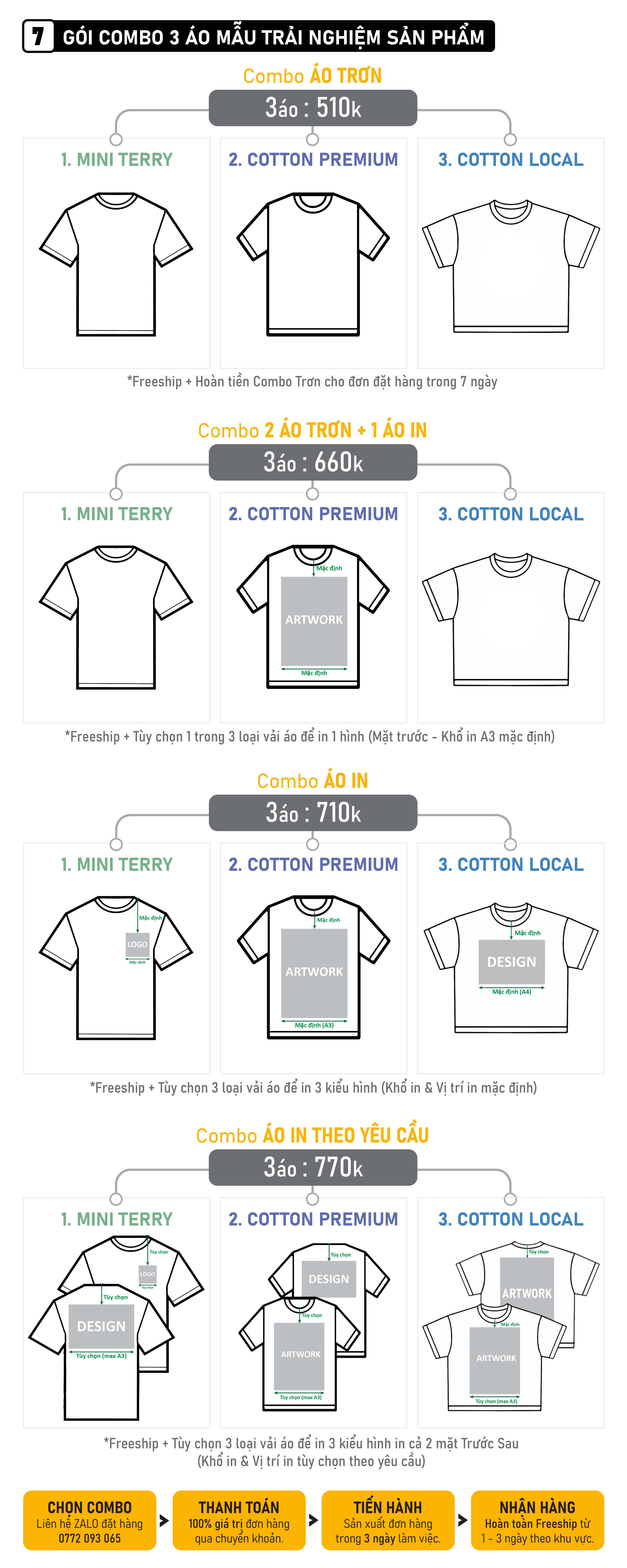 ÁO THUN FORM BOXY FIT OVERSIZE THEO YÊU CẦU