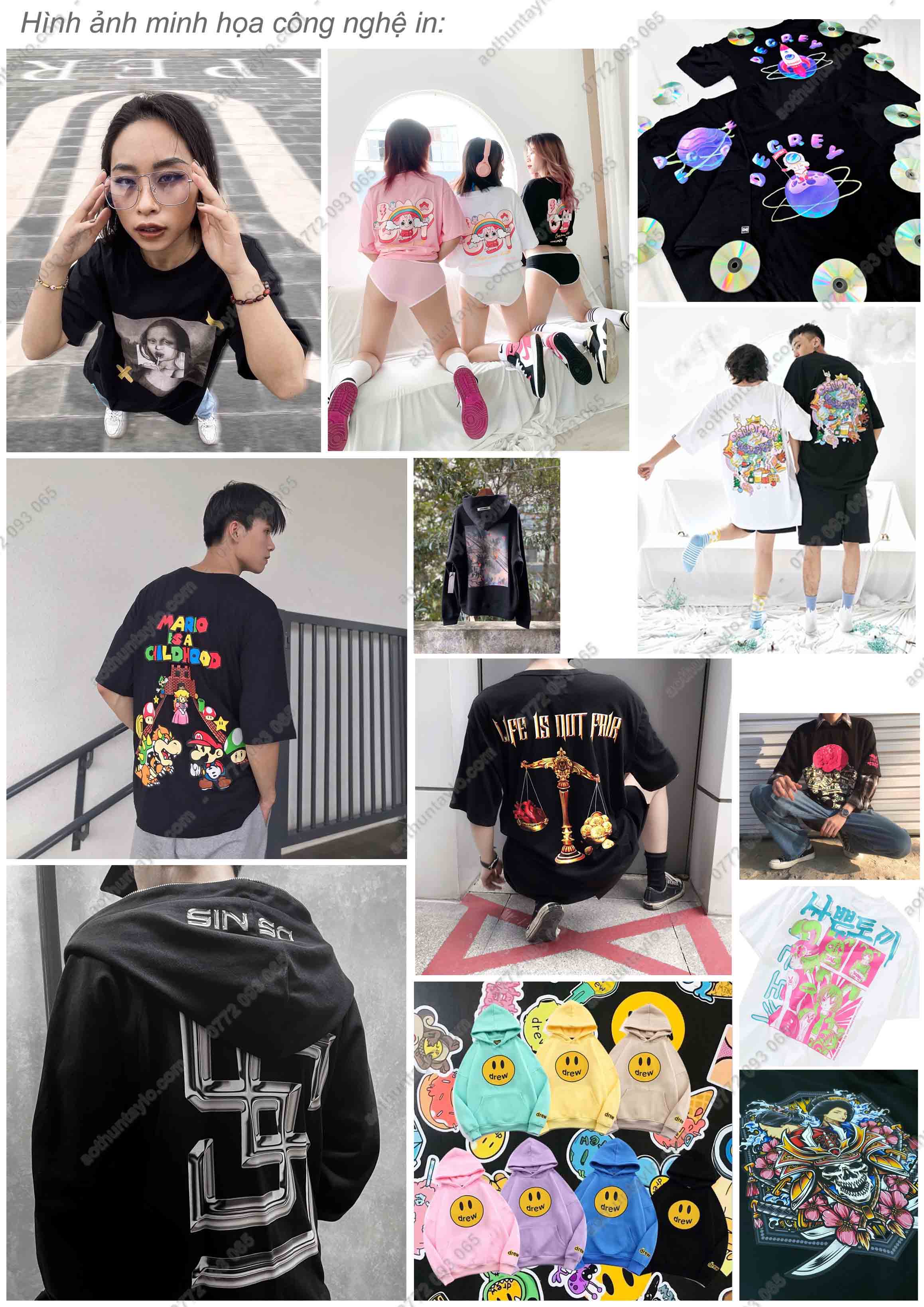 Xưởng In Áo Quần Unisex Streetwear Local Brand STVR.vn
