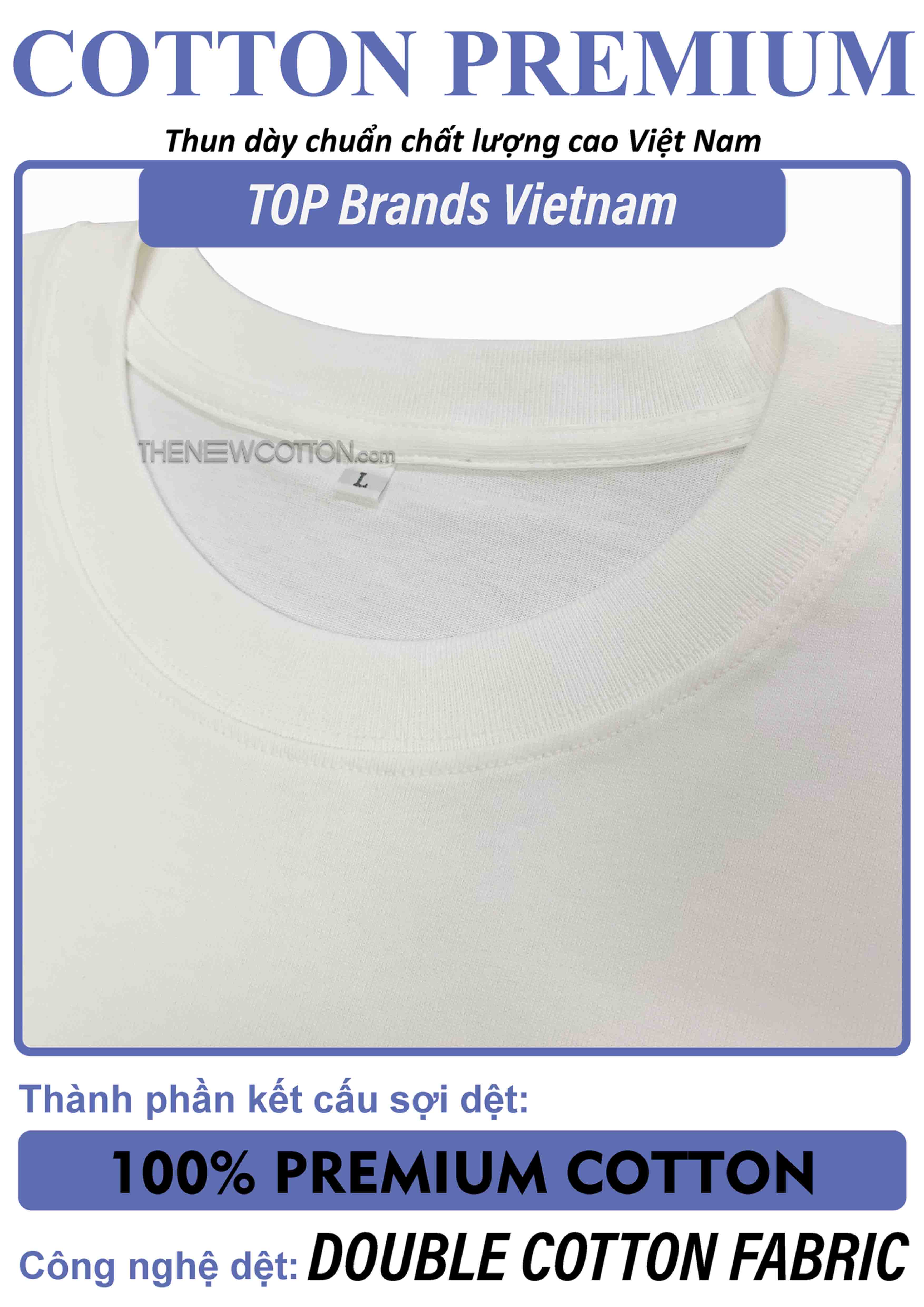 Chuyên Sỉ Phôi Áo Trơn x Vải Thun 100% Cotton Premium Brand (Top Local) | Xưởng May Local Brand Tp Hcm - TheNewCotton.com