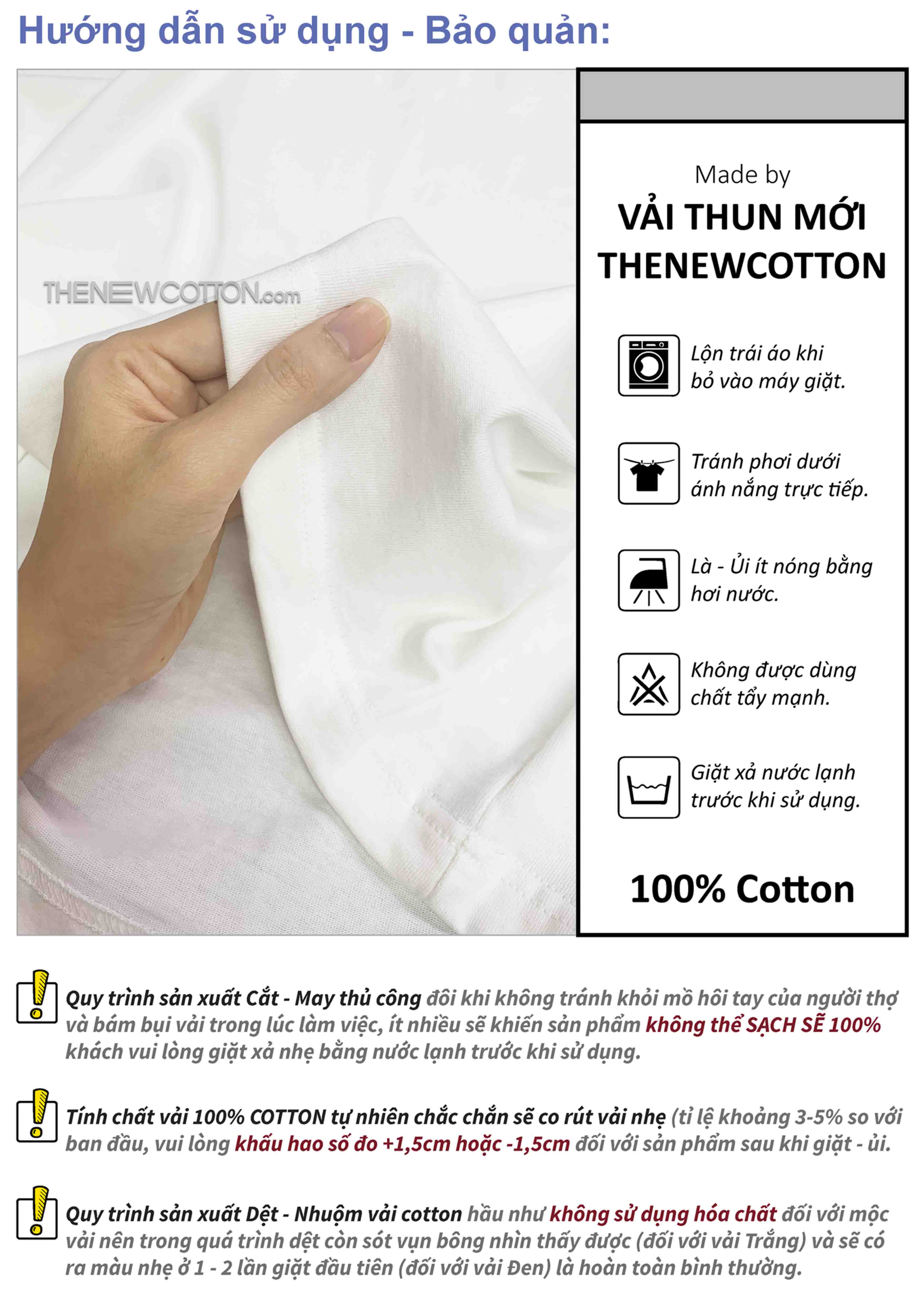 Chuyên Sỉ Phôi Áo Trơn x Vải Thun 100% Cotton Premium Brand (Top Local) | Xưởng May Local Brand Tp Hcm - TheNewCotton.com