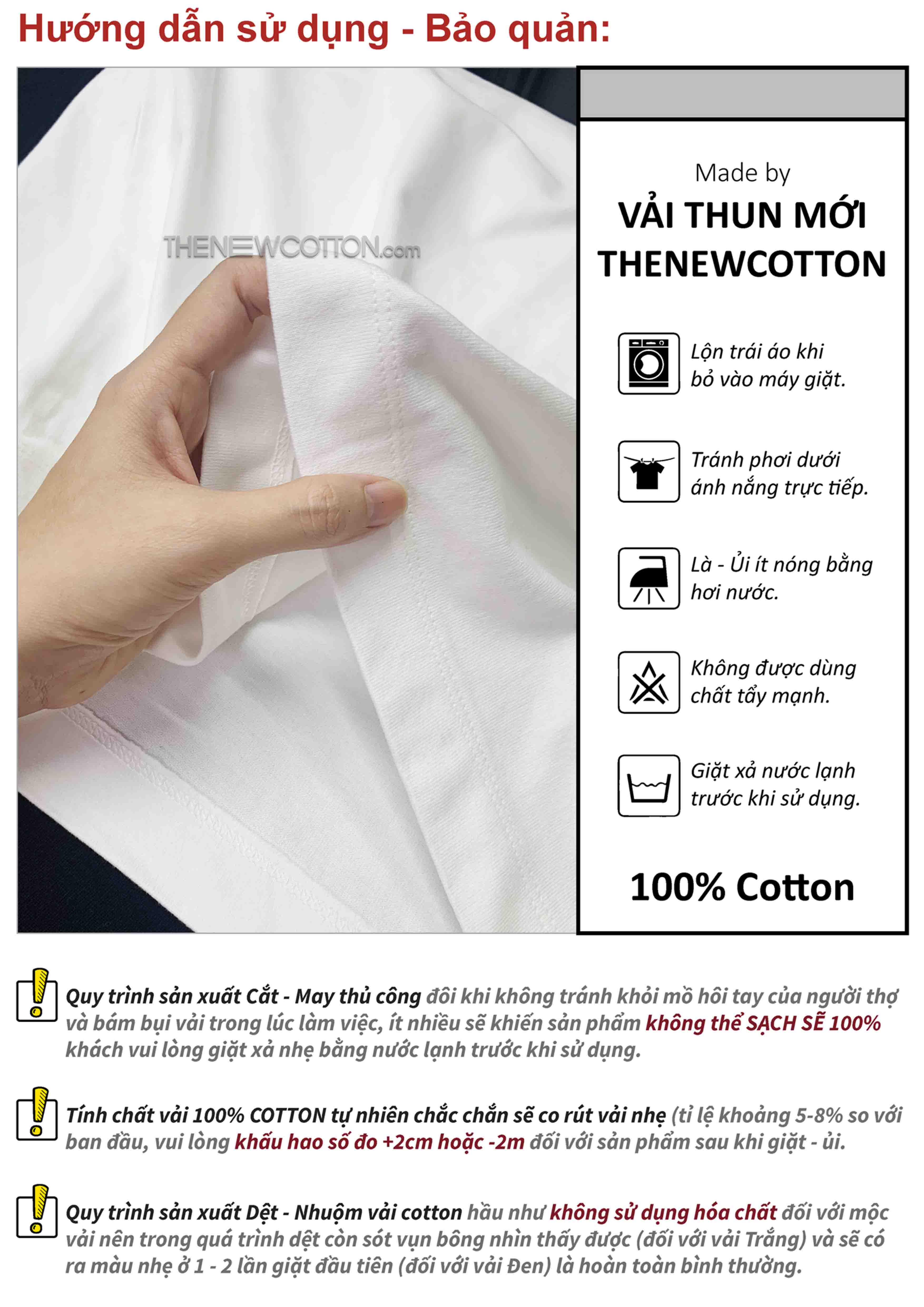 Chuyên Sỉ Phôi Áo Trơn x Vải Thun Heavy_Weight Cotton Hạng Nặng (Top Local) | Xưởng Gia Công Local Brand Vải Siêu Dày Tp Hcm - TheNewCotton.com