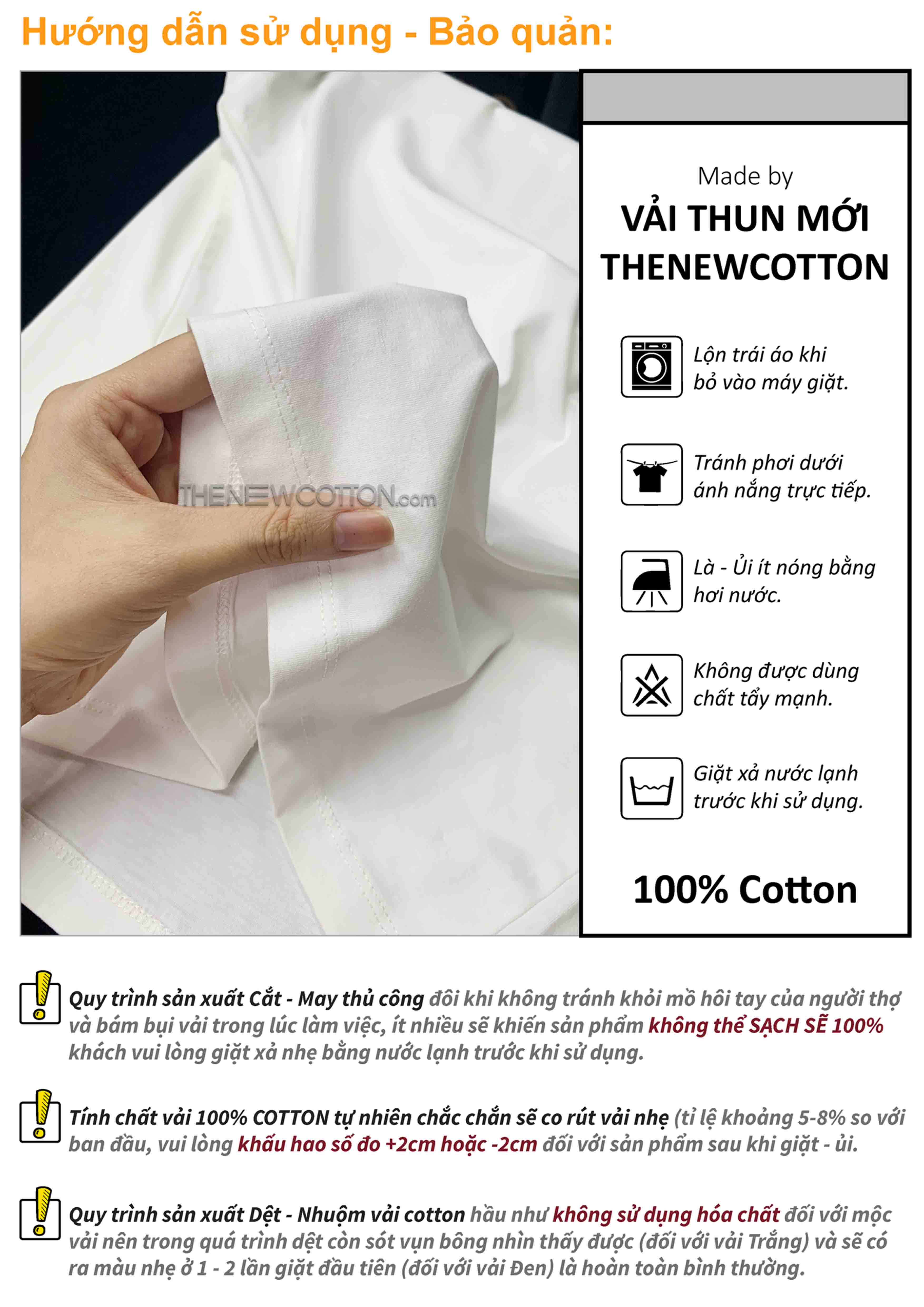 Chuyên Sỉ Phôi Áo Trơn Unisex Streetwear x Vải Thun Cotton Spandex (Mỹ) | Xưởng Gia Công Local Brand Theo Yêu Cầu - TheNewCotton.com