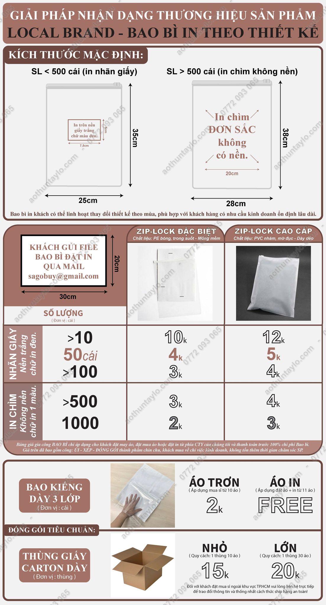 BẢNG GIÁ SỈ GIA CÔNG IN TEM NHÃN MÁC ÁO THUN THEO YÊU CẦU | STVR.vn