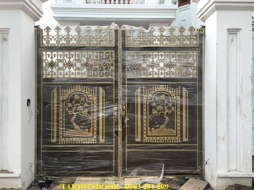 Báo giá cung cấp, lắp đặt cửa cổng tự động sử dụng moto âm sàn KEY Italia