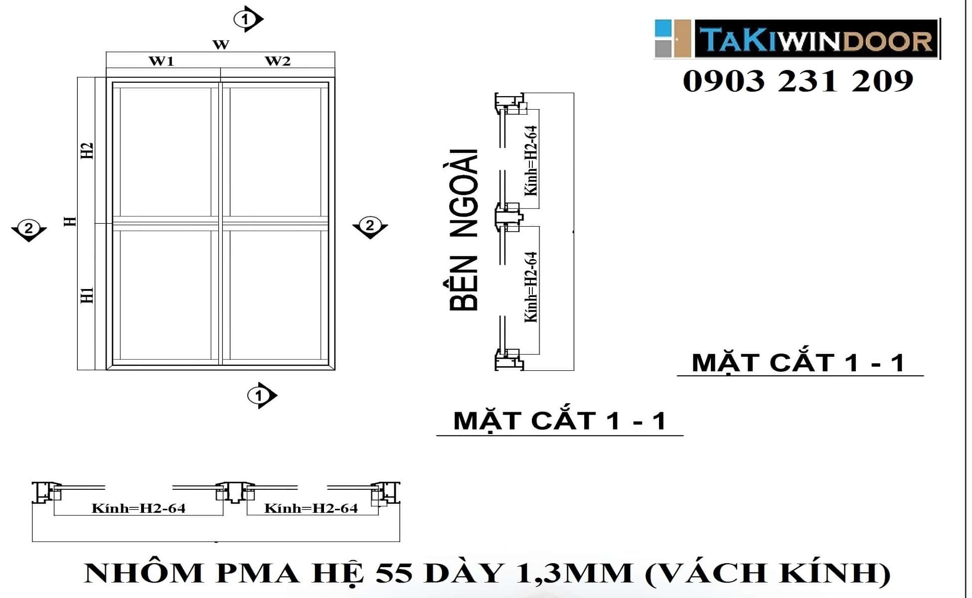 Hướng dẫn sản xuất vách kính nhôm PMA