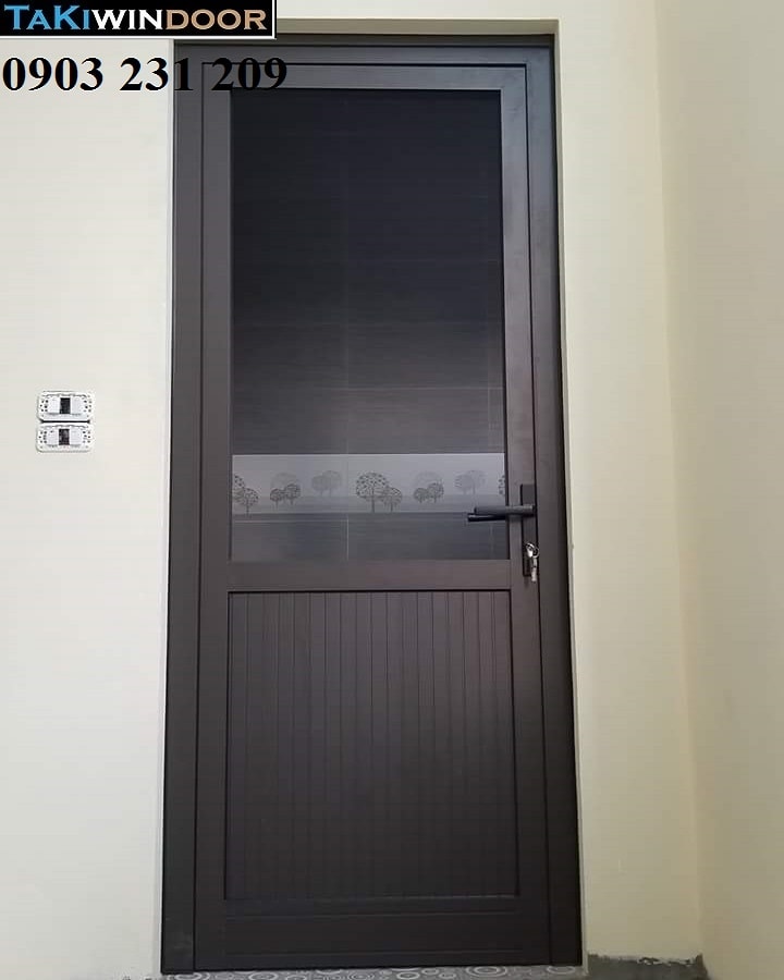 Cửa nhôm Xingfa 1 cánh chia pano