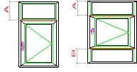 thi công cửa sổ nhôm kính 1 cánh có fix