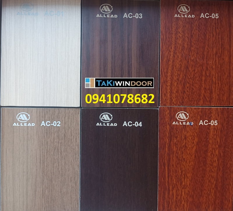 5 mã màu cho cánh cửa hệ thông phòng SE90