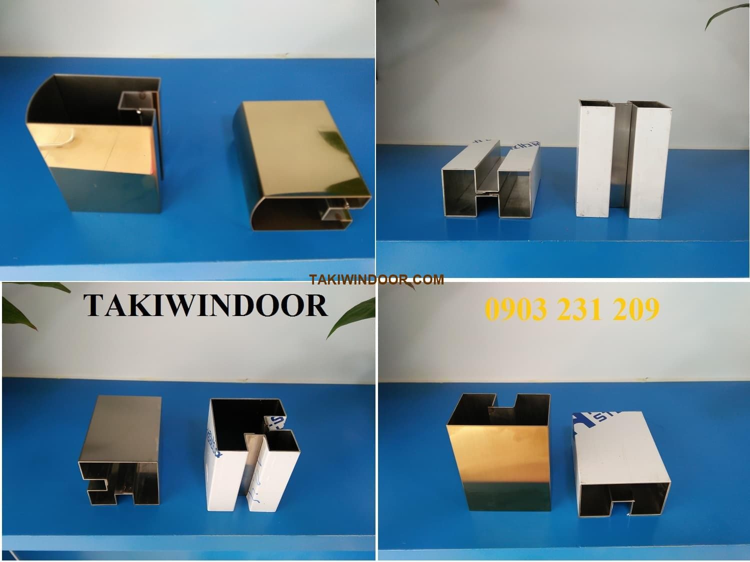 Các nẹp khung inox giữ kính là một phần không thể thiếu cửa cửa thủy lực hoặc vách kính cường lực sử dụng khung inox