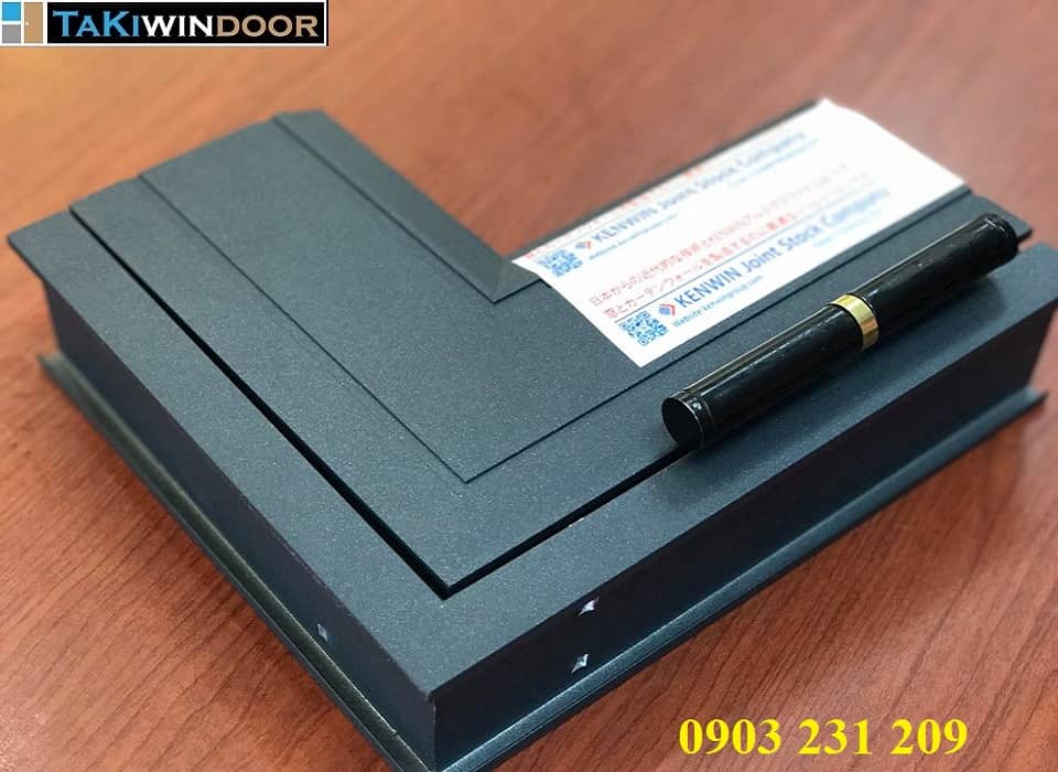 Nhôm Kenwin màu ghi ánh kim đổi màu và phụ kiện Kenwin
