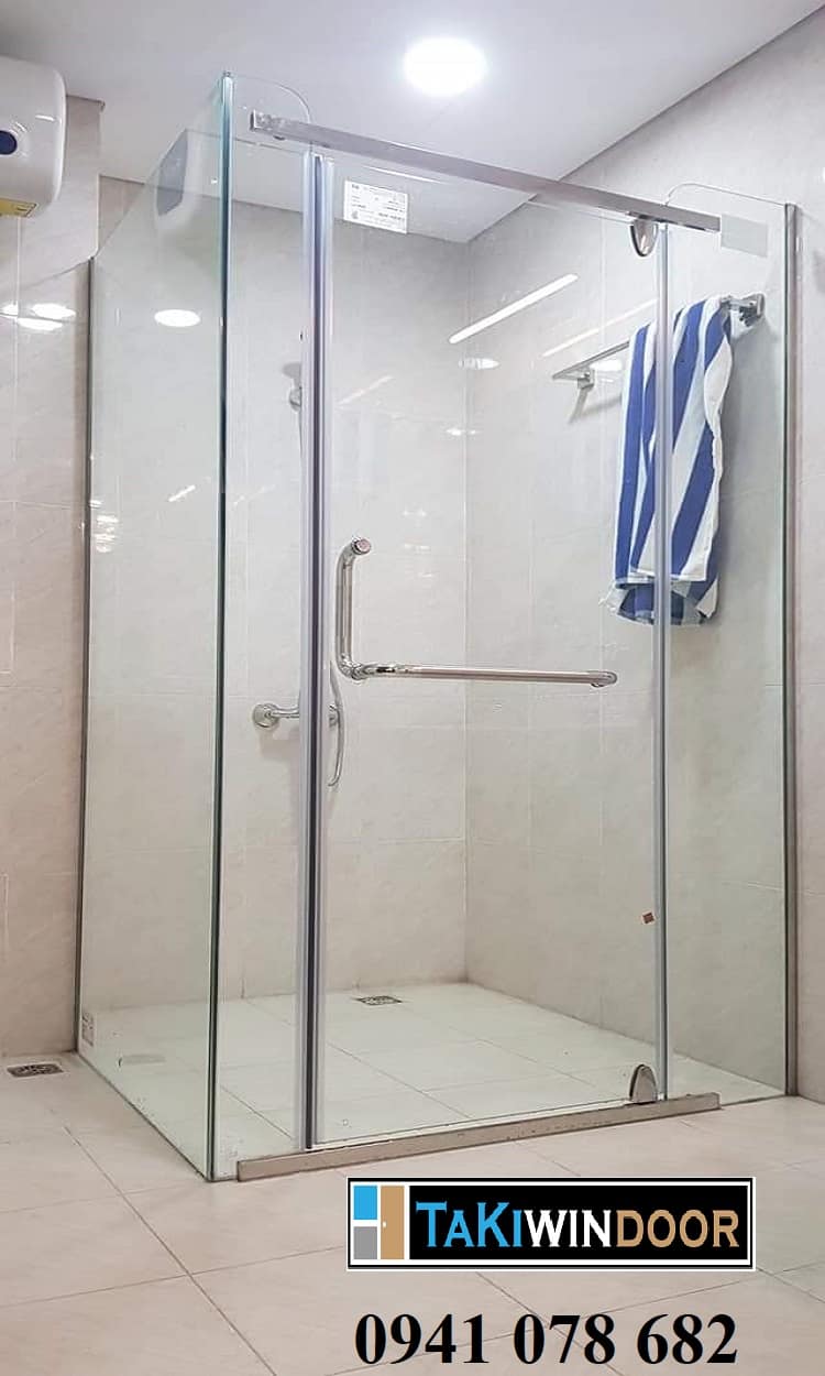 Thi công cabin phòng tắm kính cường lực tại Sơn Tây