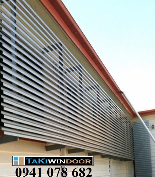 Thi công lam nhôm chắn nắng 132S giá rẻ