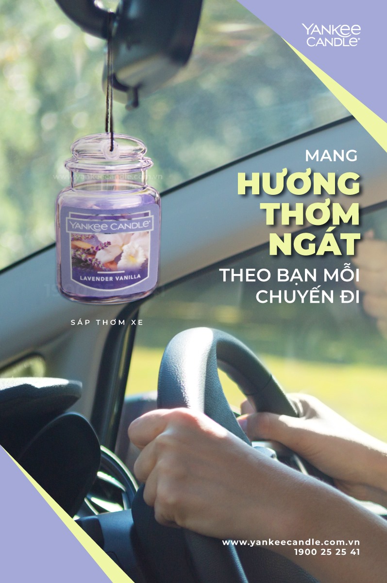 Sáp thơm xe Yankee Candle