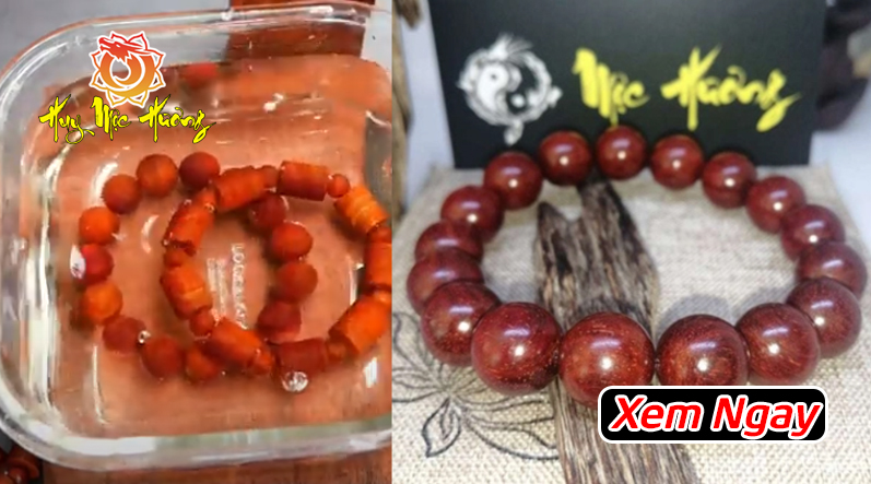 Vòng gỗ tử đàn ấn độ