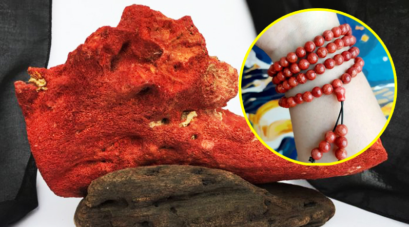 108 hạt san hô đỏ tự nhiên 100% giá tại xưởng