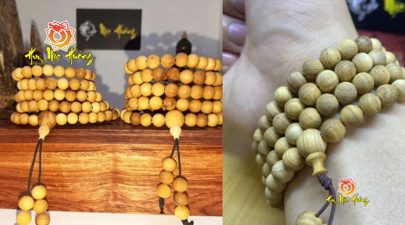 quà tặng 8-3 vòng gỗ đàn hương ấn độ