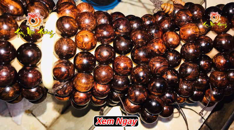 Vòng tay gỗ sưa đỏ quảng bình chun sụn 16mm