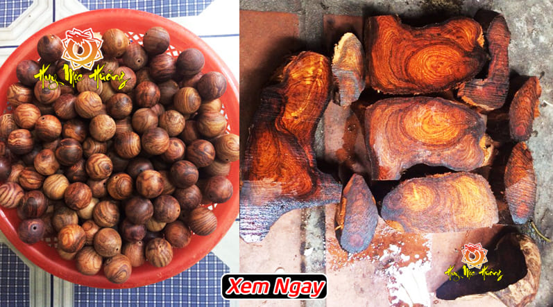 Vòng gỗ sưa đỏ giá tại xưởng