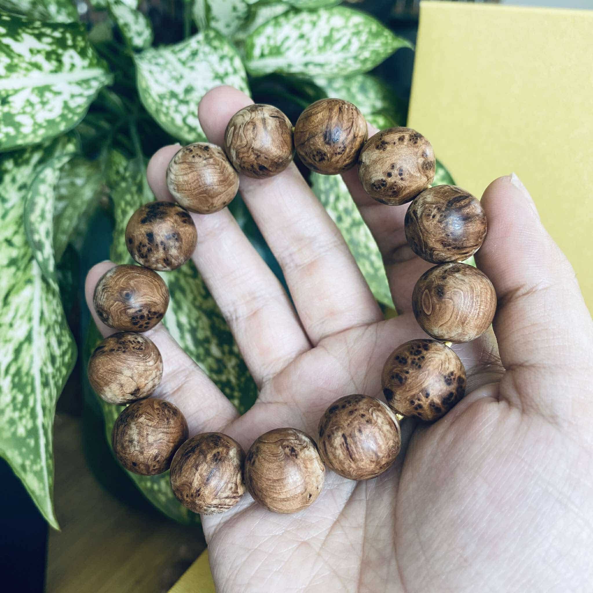Vòng Gỗ Nu Ngọc Am 16mm Chọn Đẹp