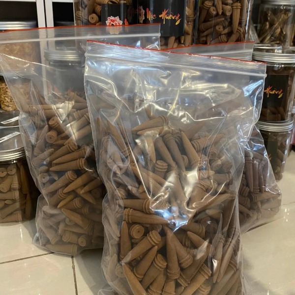 Nhang nụ trầm hương tự nhiên thơm dịu ngọt đóng túi 500g