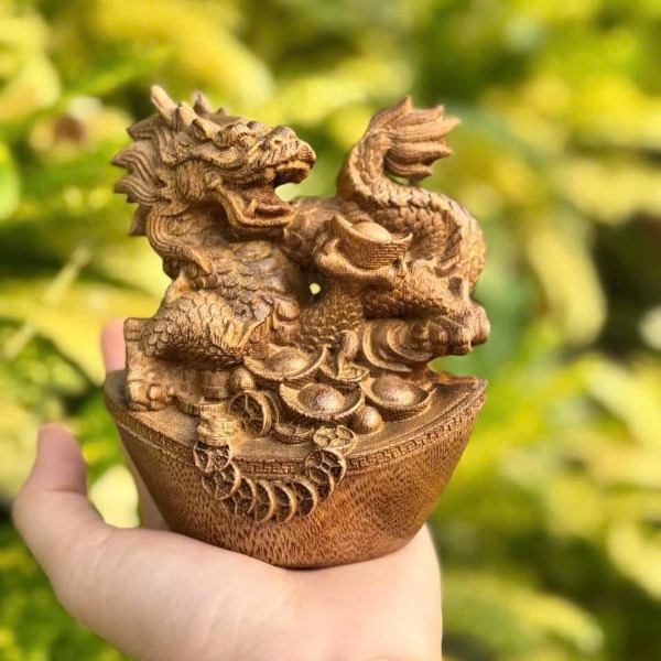 Tượng Gỗ Trầm Hương Tự Nhiên 12 Con Giáp Theo Tuổi