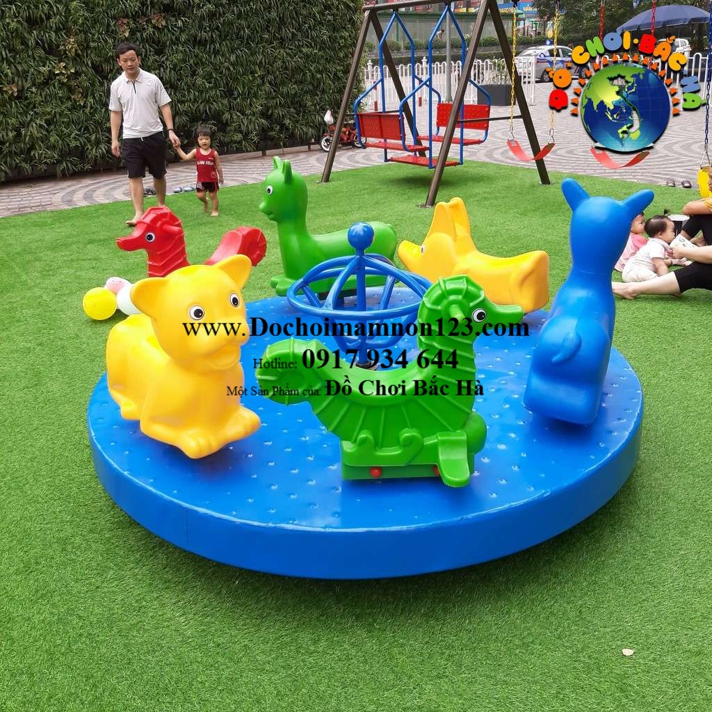 Đu quay con giống cho bé có khoảng thời gian vui chơi bổ ích