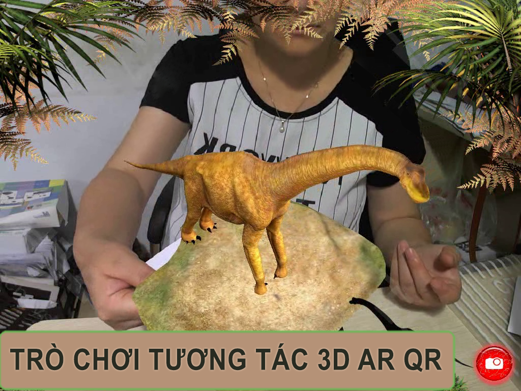 Mô hình ảo 3D AR QR