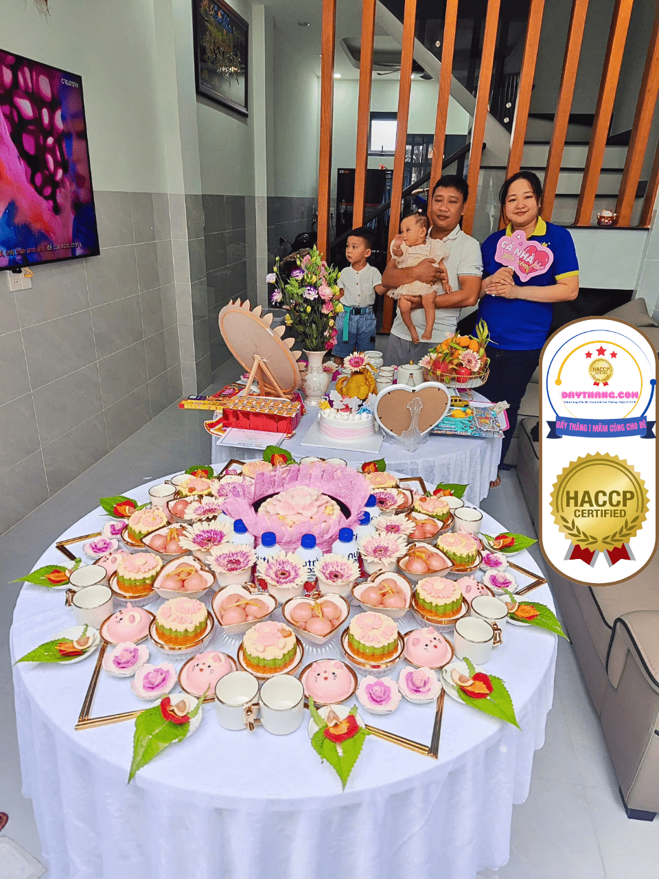 Cùng khám phá tiệc đầy tháng đầy ý nghĩa, tạo nên những ấn tượng khó phai đối với bé yêu.