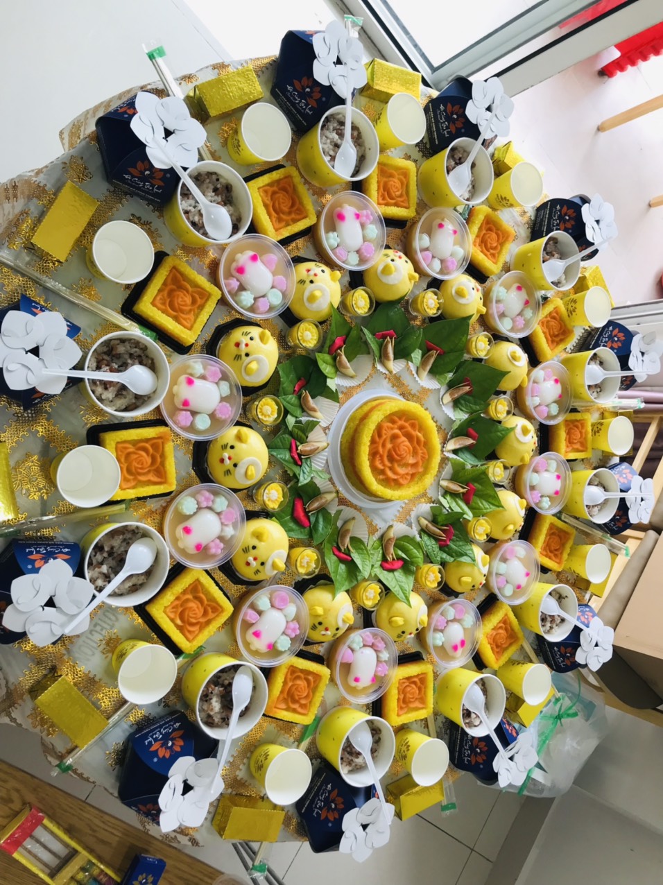 Mâm Cúng Đầy Tháng Chay