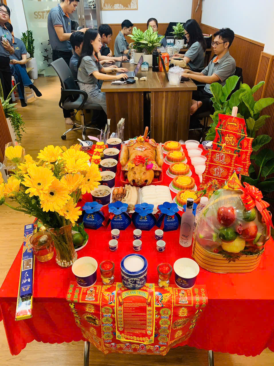 Mâm Cúng Khai Trương Uy Tín Chất Lượng Tại Hồ Chí Minh