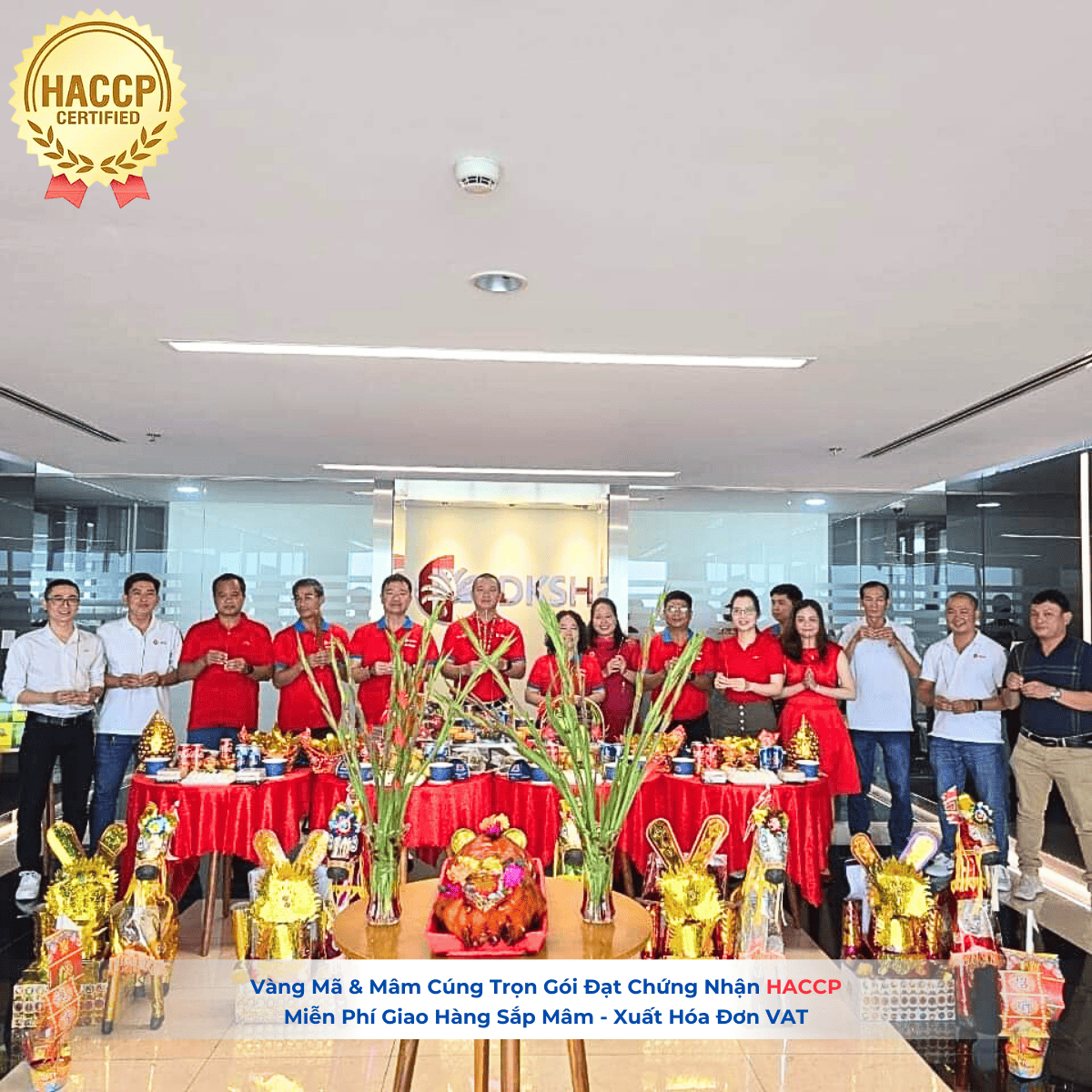 Mâm Cúng Khai Trương Luxury